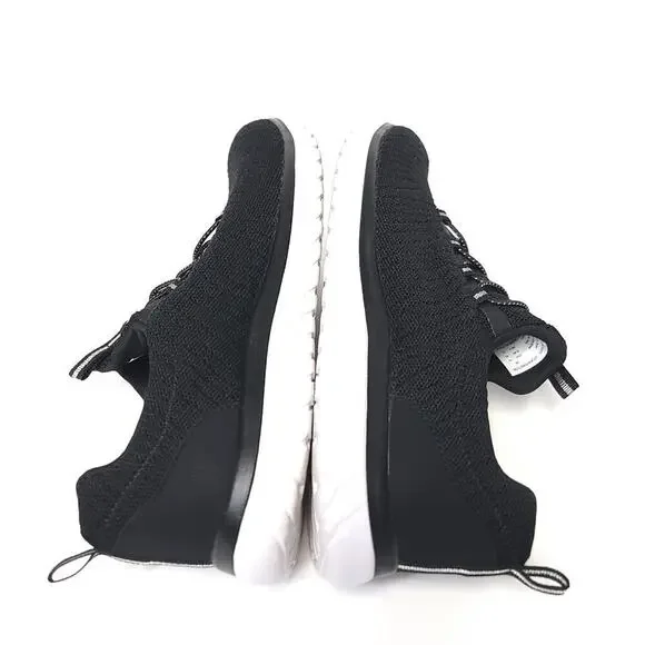 Athletic Works Women’s Bungee Sneakers Size 10 Odor Control Memory Foam Black​​ - Picture 6 of 9